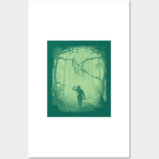 Hunger Games Woods - Green Posters and Art